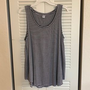 Old Navy Striped Luxe Tank